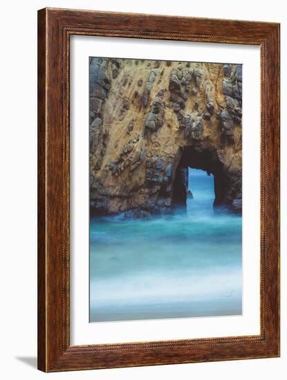 Ocean Door in Morning, Big Sur California-Vincent James-Framed Photographic Print