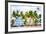 Ocean Drive Beach II - In the Style of Oil Painting-Philippe Hugonnard-Framed Giclee Print