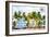 Ocean Drive Beach II - In the Style of Oil Painting-Philippe Hugonnard-Framed Giclee Print