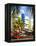 Ocean Drive, South Beach, Miami Beach, Florida, USA-Angelo Cavalli-Framed Premier Image Canvas