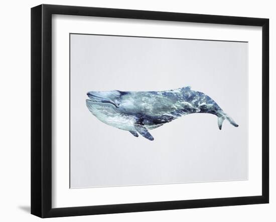 Ocean Explorer - Blue-Tania Bello-Framed Giclee Print