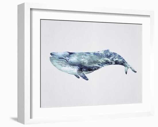 Ocean Explorer - Blue-Tania Bello-Framed Giclee Print