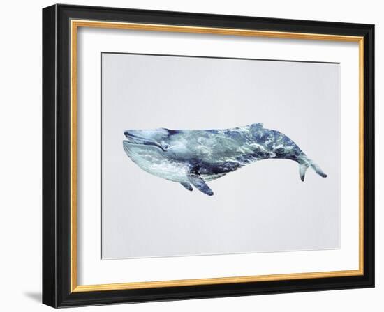 Ocean Explorer - Blue-Tania Bello-Framed Giclee Print