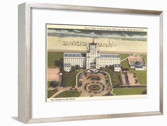 Ocean Forest Hotel, Myrtle Beach, South Carolina-null-Framed Art Print