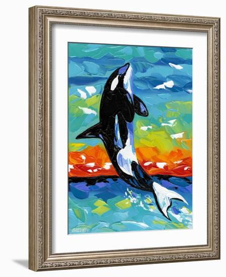 Ocean Friends I-Carolee Vitaletti-Framed Art Print