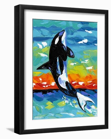 Ocean Friends I-Carolee Vitaletti-Framed Art Print