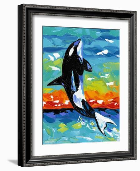 Ocean Friends I-Carolee Vitaletti-Framed Art Print