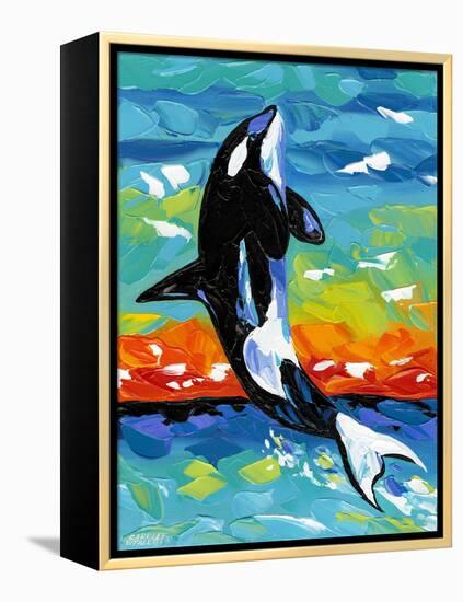 Ocean Friends I-Carolee Vitaletti-Framed Stretched Canvas