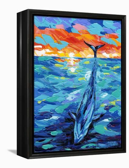 Ocean Friends II-Carolee Vitaletti-Framed Stretched Canvas