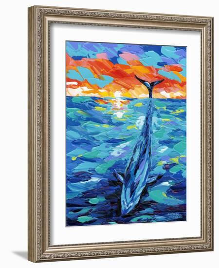 Ocean Friends II-Carolee Vitaletti-Framed Art Print