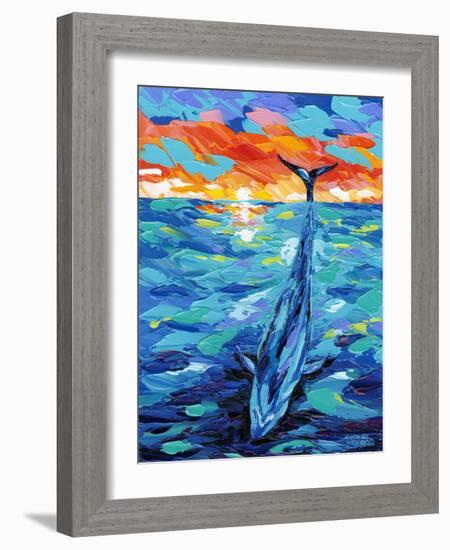 Ocean Friends II-Carolee Vitaletti-Framed Art Print