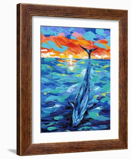 Ocean Friends II-Carolee Vitaletti-Framed Art Print