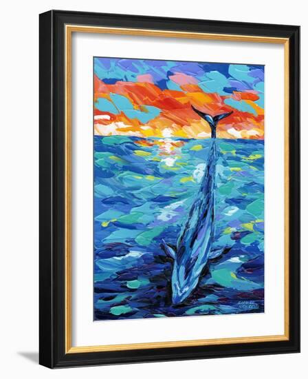 Ocean Friends II-Carolee Vitaletti-Framed Art Print