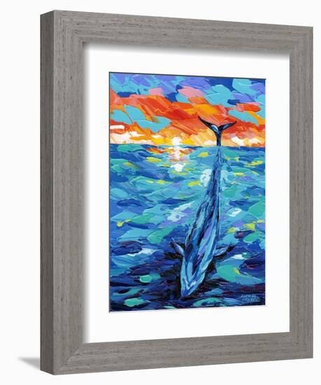 Ocean Friends II-Carolee Vitaletti-Framed Premium Giclee Print