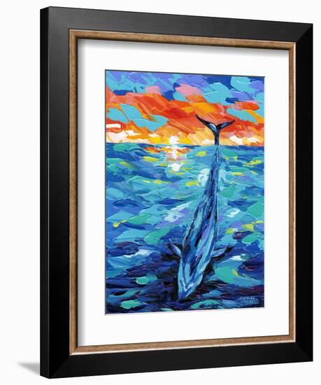 Ocean Friends II-Carolee Vitaletti-Framed Premium Giclee Print