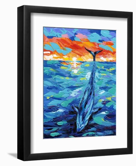 Ocean Friends II-Carolee Vitaletti-Framed Premium Giclee Print