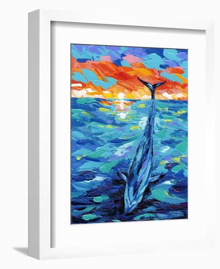 Ocean Friends II-Carolee Vitaletti-Framed Premium Giclee Print