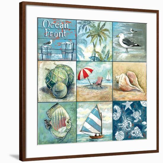 Ocean Front - Nine Square-Gregory Gorham-Framed Premium Giclee Print