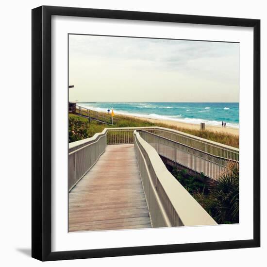 Ocean Front Park-Lisa Hill Saghini-Framed Photographic Print