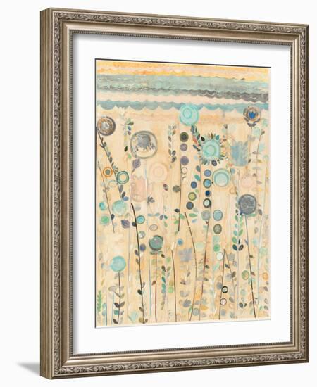 Ocean Garden I Cream-Candra Boggs-Framed Art Print