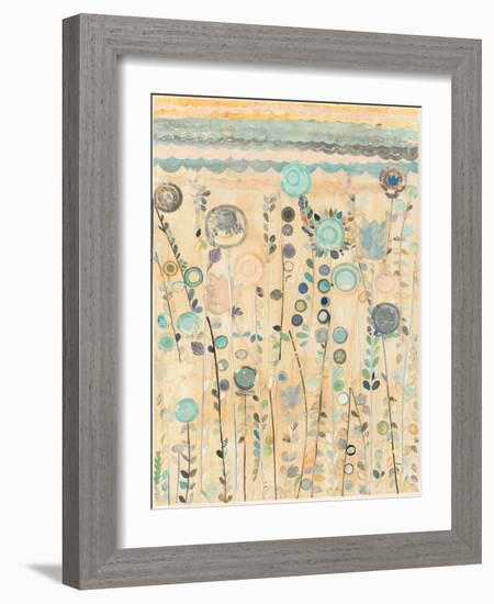 Ocean Garden I Cream-Candra Boggs-Framed Art Print