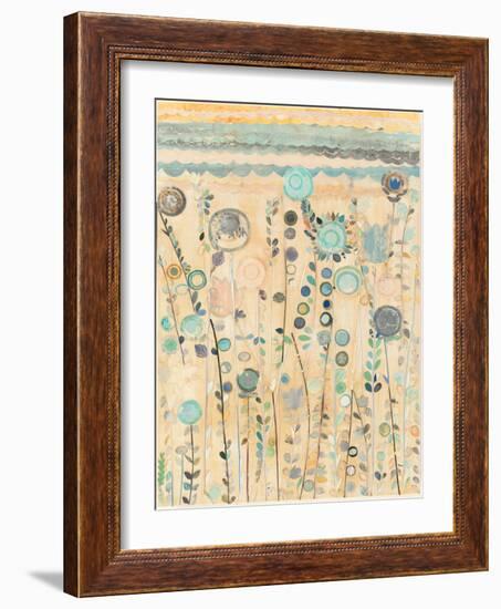 Ocean Garden I Cream-Candra Boggs-Framed Art Print