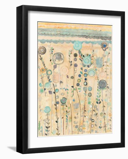 Ocean Garden I Cream-Candra Boggs-Framed Art Print