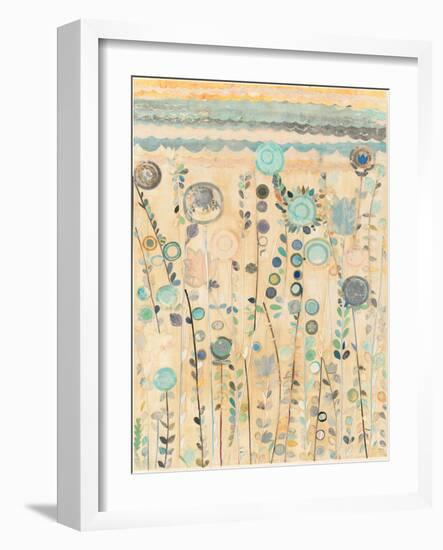 Ocean Garden I Cream-Candra Boggs-Framed Art Print