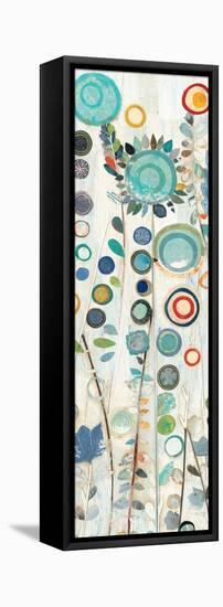 Ocean Garden I Square Panel I-Candra Boggs-Framed Stretched Canvas