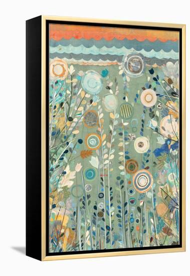 Ocean Garden II Cream-Candra Boggs-Framed Stretched Canvas