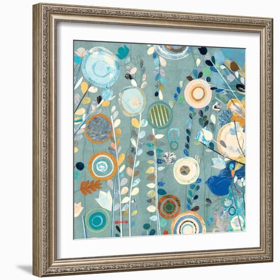 Ocean Garden II Square-Candra Boggs-Framed Art Print