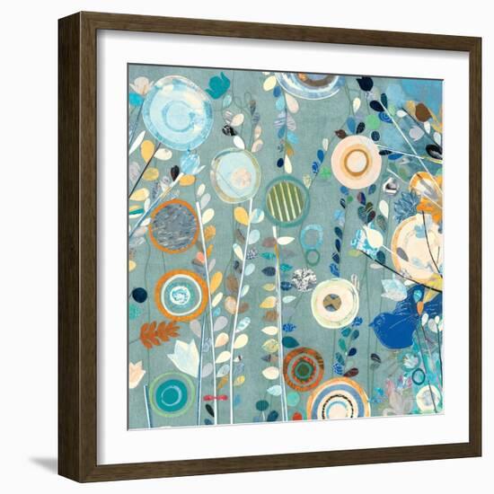 Ocean Garden II Square-Candra Boggs-Framed Art Print