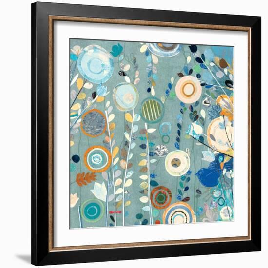 Ocean Garden II Square-Candra Boggs-Framed Art Print