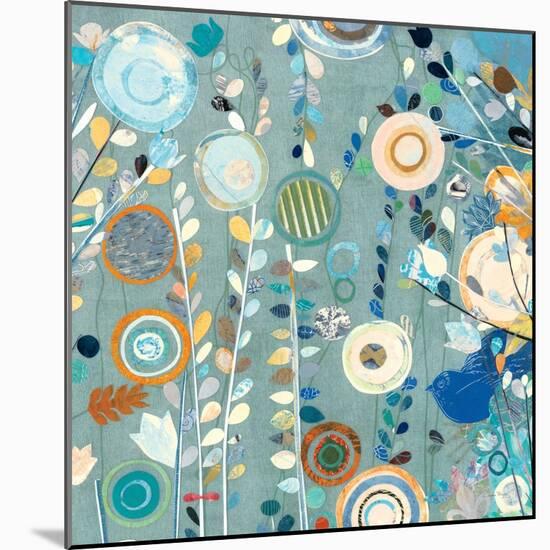 Ocean Garden II Square-Candra Boggs-Mounted Art Print