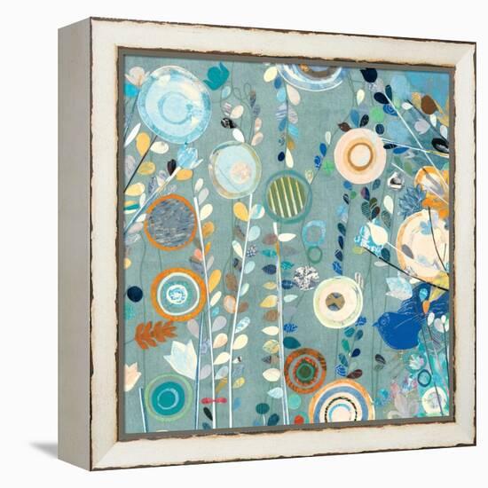 Ocean Garden II Square-Candra Boggs-Framed Stretched Canvas