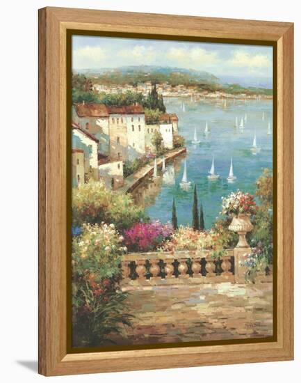 Ocean Garden-Peter Bell-Framed Stretched Canvas