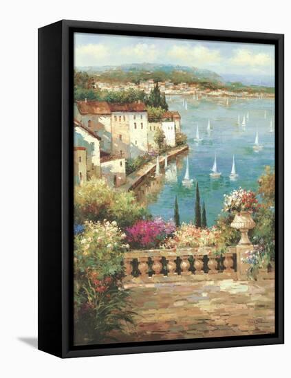 Ocean Garden-Peter Bell-Framed Stretched Canvas