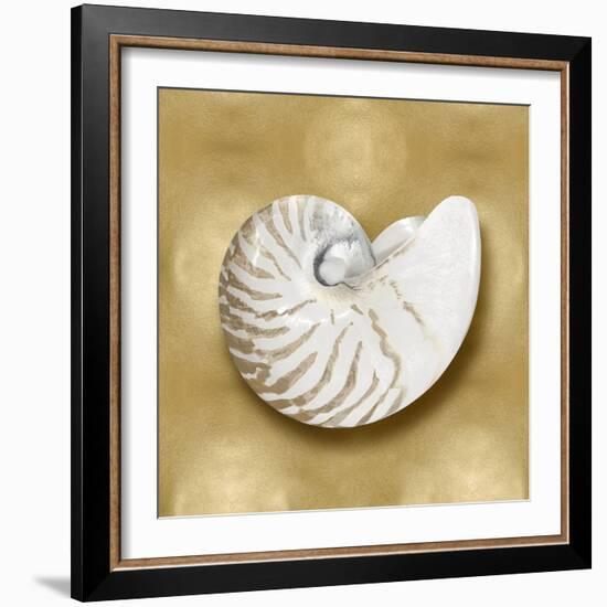 Ocean Gem on Gold III-Caroline Kelly-Framed Art Print