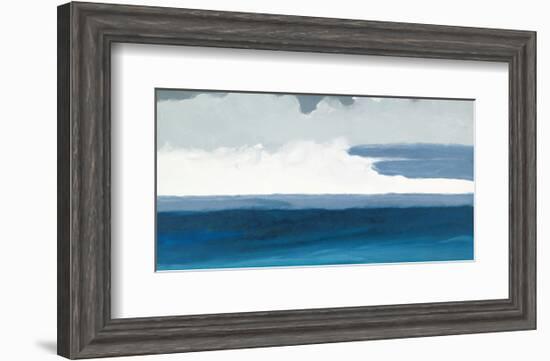 Ocean Horizon-Rob Delamater-Framed Art Print