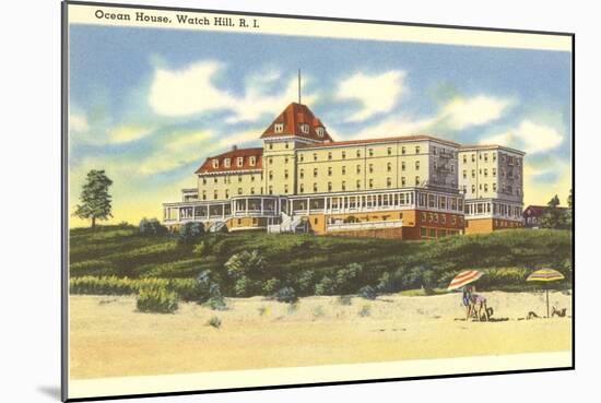 Ocean House, Watch Hill, Rhode Island-null-Mounted Art Print