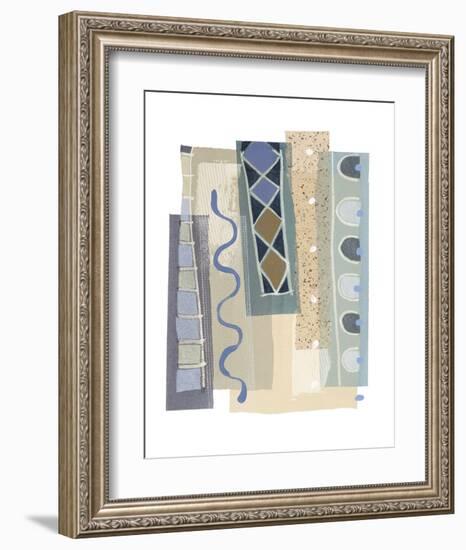 Ocean II-P^G^ Gravele-Framed Art Print