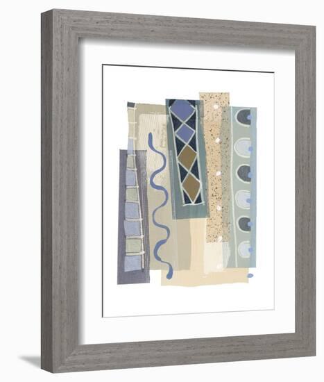 Ocean II-P^G^ Gravele-Framed Art Print