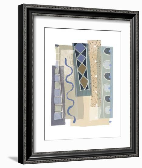 Ocean II-P^G^ Gravele-Framed Art Print