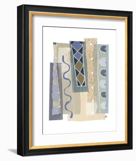 Ocean II-P^G^ Gravele-Framed Art Print