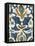 Ocean Ikat I-Chariklia Zarris-Framed Stretched Canvas