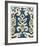 Ocean Ikat III-Chariklia Zarris-Framed Limited Edition