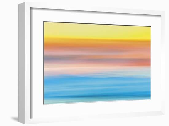 Ocean in Motion 1-Don Paulson-Framed Giclee Print