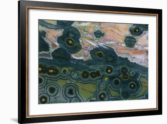 Ocean Jasper from Madagascar-Darrell Gulin-Framed Photographic Print