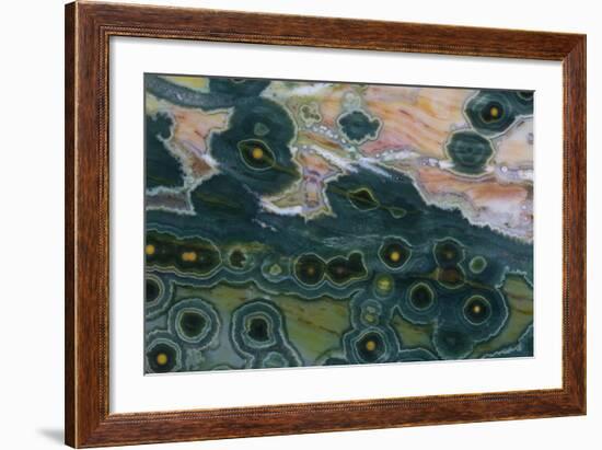 Ocean Jasper from Madagascar-Darrell Gulin-Framed Photographic Print