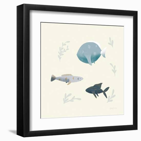 Ocean Life Fish-Becky Thorns-Framed Art Print